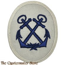 KM Steuermann Laufbahnabzeichen (KM Career sleeve insignia NCO's helmsmen)