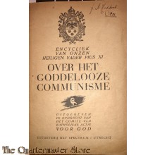 Brochure -  Encycliek van onzen Heiligen Vader Pius XI over het goddelooze communisme