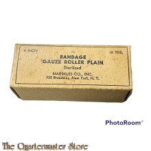 Carton box,  Bandage gauze roller plain (sterilized)