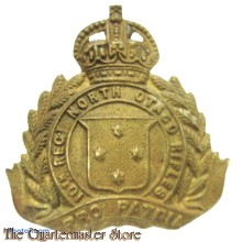 Cap badge 10th North Otago Rifles New Zealand 