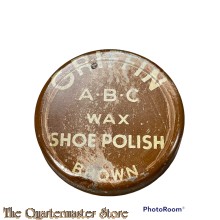 Tin Griffin A.B.C. military boot polish wax WW2