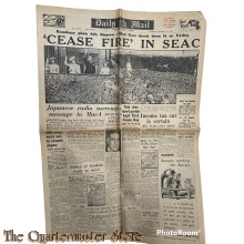Newspaper Daily Mail no 15.375 Thursday August 16 1945
