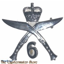 Cap badge 6th Queen Elizabeth 's Own Gurkha Rifles (6th Gorkha Rifles) post 1947