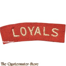 Shoulder flash Loyal Regiment (North Lancashire)