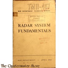 Manual TM 11-467  Radar system fundamentals 1944