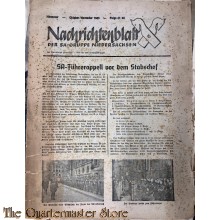 Nachrichtenblatt der SA-gruppe Niedersachsen 