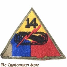 Mouwembleem 14e Armored Division (sleeve badge 14th Armored Division)