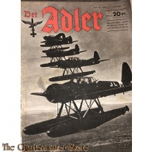 Zeitschrift Der Adler heft 26 ,21 dec  1943  (Magazine Der Adler No 26 21 dec 1943)