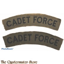 Shoulder flashes Cadet Force (canvas)