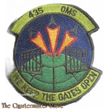 USA Badge USAF Air Force USAF 435th Organizational Maintenance Squadron 
