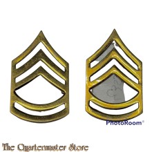 US Army, Metal rank insignia , Sergeant ,1980s
