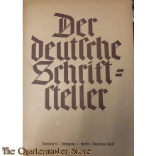 Der deutsche Schriftsteller No 12 dec 1939