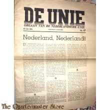 Krant de Unie no 47, 10 juli 1941