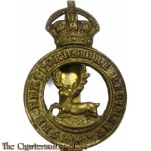 Cap badge Hertfordshire Regiment WW1