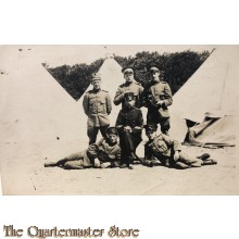 Foto onderofficieren 1916 tentenkamp