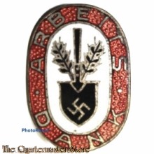 Arbeitsdank-Ehrennadel RAD (Reichsarbeitsdienst) (RAD (Reichsarbeitsdienst) enamelled honour pin)