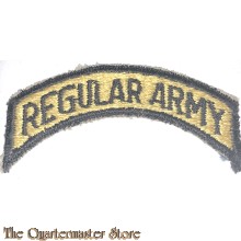 Shoulder title Regular Army 