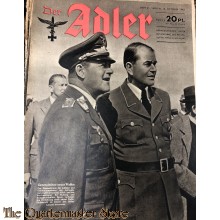 Zeitschrift Der Adler heft 21 12 okt 1943 (Magazine Der Adler no 21, 12 oct 1943)