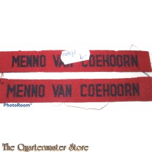 Straatnamen Menno van Coehoorn  (Regiment Infanterie)