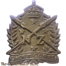 Cap badge New Zealand Cadet Corps WW2