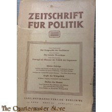 zeitschrift fur politiek berlin 1941