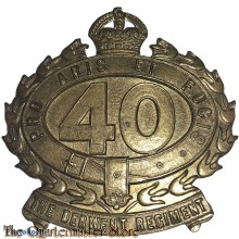 Cap badge 40th Inf Bat (The Derwent Regiment)