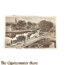 Ansichtkaart 1933 Groningen Omgeving Eemskanaal, Damsterdiep 