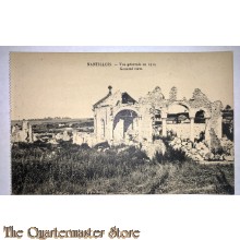 Postcard  Nantillois general view 1917