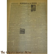 Krant Nieuwsblad van het Noorden dinsdag 14 sept 1943