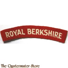 Shoulder flash Royal Berkshire Regiment