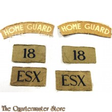 Formation patches Home Guard 18th Essex Bn Blackheath (canvas)