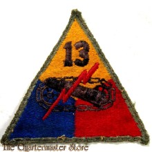 Mouwembleem 13th Armored Division (sleeve badge 13th Armored Division)