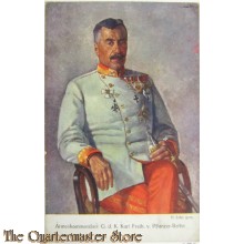 Patriotische postkarte 1914  Armeekommandant G. d. K. Karl Frieh. v. Pflanzer-Baltin No 272