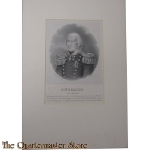 Lithografie Vice Admiraal O.W. Gobius