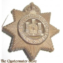 Devonshire Regiment WW2 Plastic Economy Cap Badge