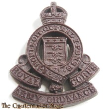 Cap badge Royal Army Ordnance Corps R.A.O.C. (plastic)