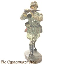 Wehrmacht Dwarsfluit muzikant Lineol  (German musician flute  WW2)