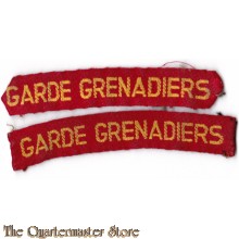 Garde Grenadiers straatnamen