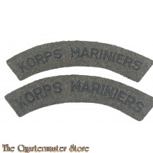 Straatnamen Korps Mariniers set