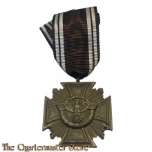 NSDAP Dienstauszeichnung - NSDAP Long Service Cross in bronze for 10 years of service.
