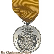 Medaille voor trouwen dienst 24 jaar (zilver) Landmacht 1928-1951 (24 years Faithfull service medal silver Army 1928-1951)
