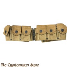 US M-1910 Infantry Belt (10 pocket) (P.B& Co 1918)