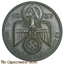 Veranstaltungsabzeichen Kampftage der Fränkischen SA 1937 