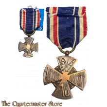 Mobilisatiekruis 1914-1918 met miniatuur (Mobilisation medal 1914-1918 with miniature)