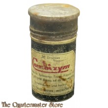 1940 Container Combizym (1940s German Combizym Digestive Enzymes Metal Box 