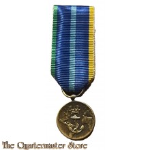 De Marine medaille (miniatuur) (Dutch Navy medal miniature)